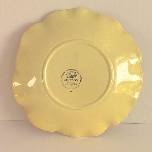 Metlox Lotus Poppytrail Dinner Plate USA - Picture 3 of 4